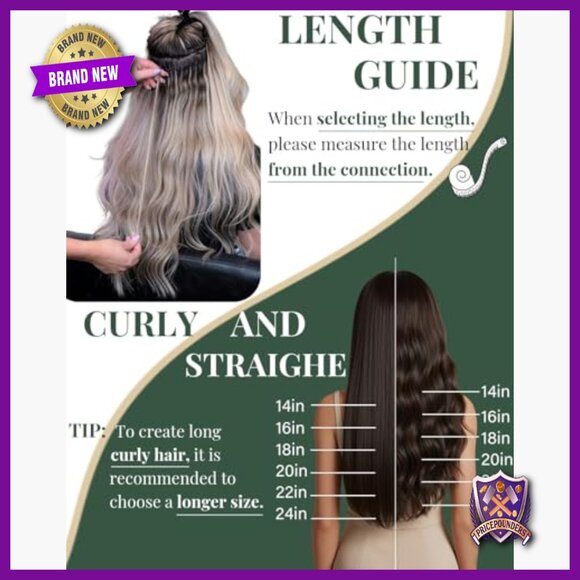 18 Inch Human Hair Tape-In Extensions, 20 Pieces 50G, Straight Smooth Texture main image 6